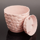 Горшок с поддоном «Камни», 2,6 л, цвет чайная роза - Фото 2