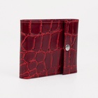 Кошелёк женский на кнопке, цвет красный - Фото 6