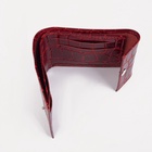 Кошелёк женский на кнопке, цвет красный - Фото 3