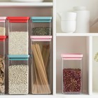 Прямоугольный контейнер Brabantia Tasty Colours, цвет красный, 2.5 л - Фото 3