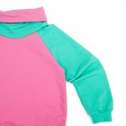 Спортивный костюм для девочки (толстовка, брюки), рост 134 см, цвет ментол-розовый ОЕ-10 - Фото 4