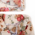 Костюм для девочки (толстовка, брюки), рост 98 см, цвет молочный, принт цветы ОКФ-10-1 - Фото 6