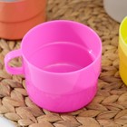 Набор для напитков Альтернатива «Турист», 5 предметов: кувшин 1 л, 4 кружки 300 мл, пластик, МИКС - Фото 5