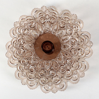 Этажёрка для фруктов Альтернатива «Мелодия», 3-х ярусная, d=16 см, 21 см, 27 см, коричневая - Фото 2