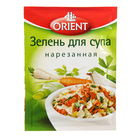 Приправа зелень для супа нарезанная Orient, 14 г - Фото 1
