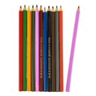 Карандаши 12 цветов "Русский карандаш. Лиса", шестигранные, ok 6.4мм - Фото 2
