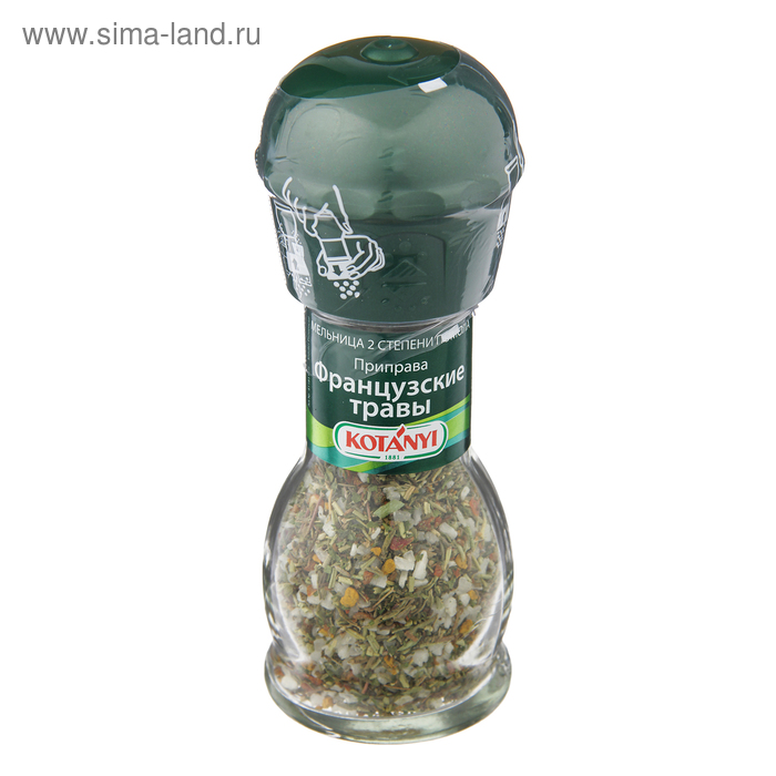 Приправа Kotanyi французские травы, мельница, 33 г - Фото 1