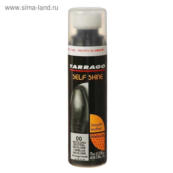 Крем-блеск для обуви Tarrago Self Shine 000 бесцветный 75 мл 385₽