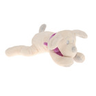 Мягкая игрушка "Собака", цвет белый/фиолетовый, 15 см - Фото 2