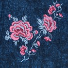 Комплект женский (футболка, бриджи) Салли цвет джинс, р-р 44 - Фото 4