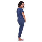 Комплект женский (футболка, бриджи) Салли цвет джинс, р-р 46 - Фото 2