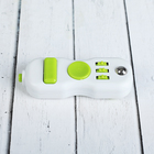 Джойстик-антистресс, зелёные кнопки, цвет белый - Фото 1