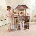 Домик кукольный деревянный KidKraft «Вилла Саванна», четырёхэтажный, с мебелью - фото 50899615