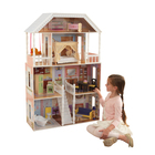 Домик кукольный деревянный KidKraft «Вилла Саванна», четырёхэтажный, с мебелью - Фото 5