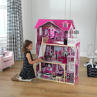 Домик кукольный деревянный KidKraft «Вилла Амелия», трёхэтажный, с мебелью - фото 297971576