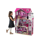 Домик кукольный деревянный KidKraft «Вилла Амелия», трёхэтажный, с мебелью - Фото 3