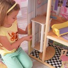 Трёхэтажный дом из дерева для Барби «Кайли», 10 предметов мебели - Фото 6