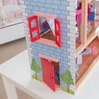 Домик кукольный деревянный KidKraft «Открытый коттедж», трёхэтажный, с мебелью - Фото 11