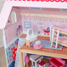 Домик кукольный деревянный KidKraft «Открытый коттедж», трёхэтажный, с мебелью - Фото 12
