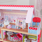 Домик кукольный деревянный KidKraft «Открытый коттедж», трёхэтажный, с мебелью - Фото 15