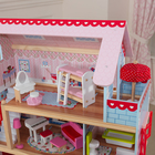 Домик кукольный деревянный KidKraft «Открытый коттедж», трёхэтажный, с мебелью - Фото 6