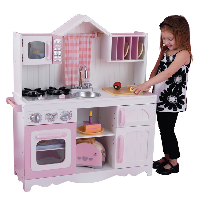 Игровая кухня для девочки из дерева «Модерн» - фото 1890719223