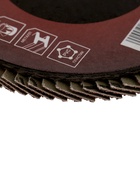 Круг лепестковый торцевой ЛОМ, 125×22 мм, Р40 - Фото 6