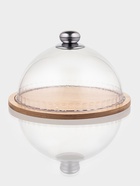 Блюдо с крышкой Доляна «Эстет», d=23.5 см, бамбук, пластик - Фото 1