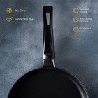 Сковорода Promo, d=18 см, бакелитовая ручка, антипригарное покрытие, цвет чёрный - Фото 2