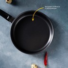 Сковорода Promo, d=18 см, бакелитовая ручка, антипригарное покрытие, цвет чёрный - Фото 7