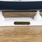 Сувенирная модель корабля «Калева», борта синие с белой полосой, паруса синие, 30×7×32 см - Фото 9