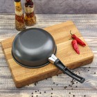 Ковш Promo, 900 мл, d=16 см, бакелитовая ручка, антипригарное покрытие, углеродистая сталь, серый - Фото 2