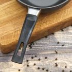 Ковш Promo, 900 мл, d=16 см, бакелитовая ручка, антипригарное покрытие, углеродистая сталь, серый - Фото 3