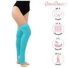 Гетры для гимнастики и танцев Grace Dance №5, длина 50 см, цвет бирюзовый - фото 318032816