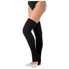 Гетры для гимнастики и танцев Grace Dance №1, длина 80 см, цвет чёрный - Фото 2