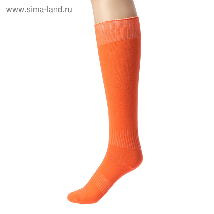 Гетры спортивные «Спорт 2», размер 41-43, цвет оранжевый - Фото 1
