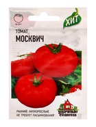 Семена Томат «Москвич», раннеспелый, детерминантный, низкорослый, 0.05 г, «ХИТ», «Гавриш» - Фото 3