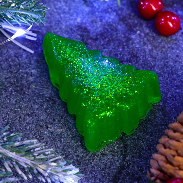 Фигурное мыло «Елочка» 37 г, 7×5.5×2 см - Фото 1