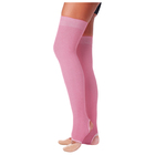 Гетры для танцев №5, без носка и пятки, L= 60 см, цвет розовый - Фото 1