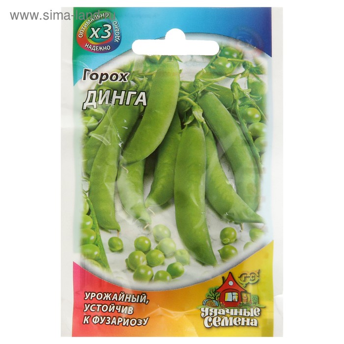 Семена Горох "Динга", 6 г серия ХИТ х3 - Фото 1