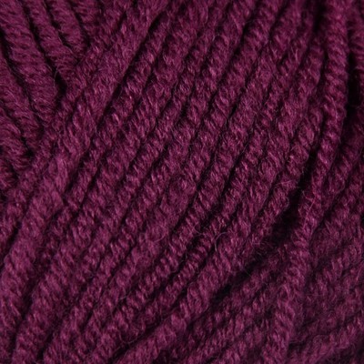 Пряжа "Lanagold" 51% акрил, 49% шерсть 240м/100гр (111 слива)