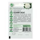 Семена Капуста цветная «Осенний гигант», 0.1 г, «Удачные семена» - Фото 4