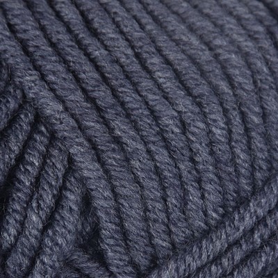 Пряжа для вязания спицами, крючком ALIZE, Superlana Maxi, 75% акрил, 25% шерсть, 100 м/100 г, (203 джинсов. меланж)