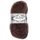 Пряжа "Superlana Maxi" 75% акрил, 25% шерсть 100м/100гр (804 коричневый меланж) - Фото 2