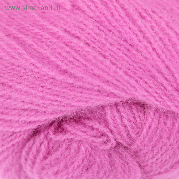 Пряжа "Angora real 40" 60% акрил, 40% шерсть 480м/100гр (157 розов. неон) - Фото 1