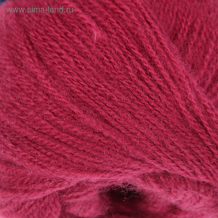 Пряжа "Angora real 40" 60% акрил, 40% шерсть 480м/100гр (649 рубин) - Фото 1
