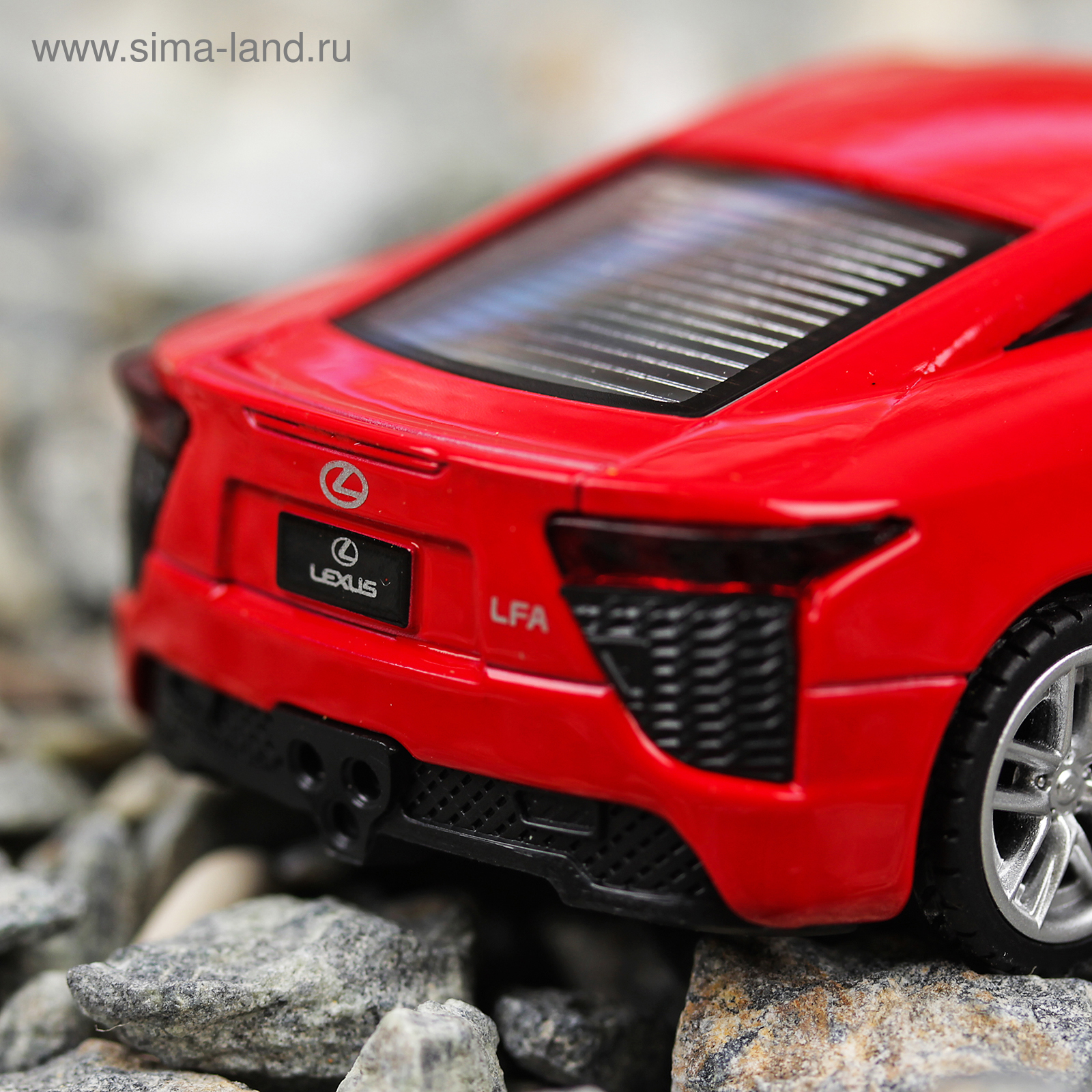 Машина металлическая Lexus LFA, масштаб 1:43, открываются двери, инерция,  красная (2940057) - Купить по цене от 194.69 руб. | Интернет магазин  SIMA-LAND.RU