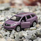 Машина металлическая Buick Enclave, масштаб 1:43, открываются двери, инерция, сереб. - Фото 2