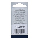 Грифели для механических карандашей Koh-I-Noor 4172, 12 штук, узел 0.9 мм, НВ, в футляре - Фото 6