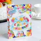 Свеча для торта «С Днём Рождения», 8 см - Фото 3